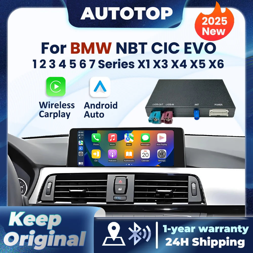 Premium Wireless CarPlay & Android Auto™