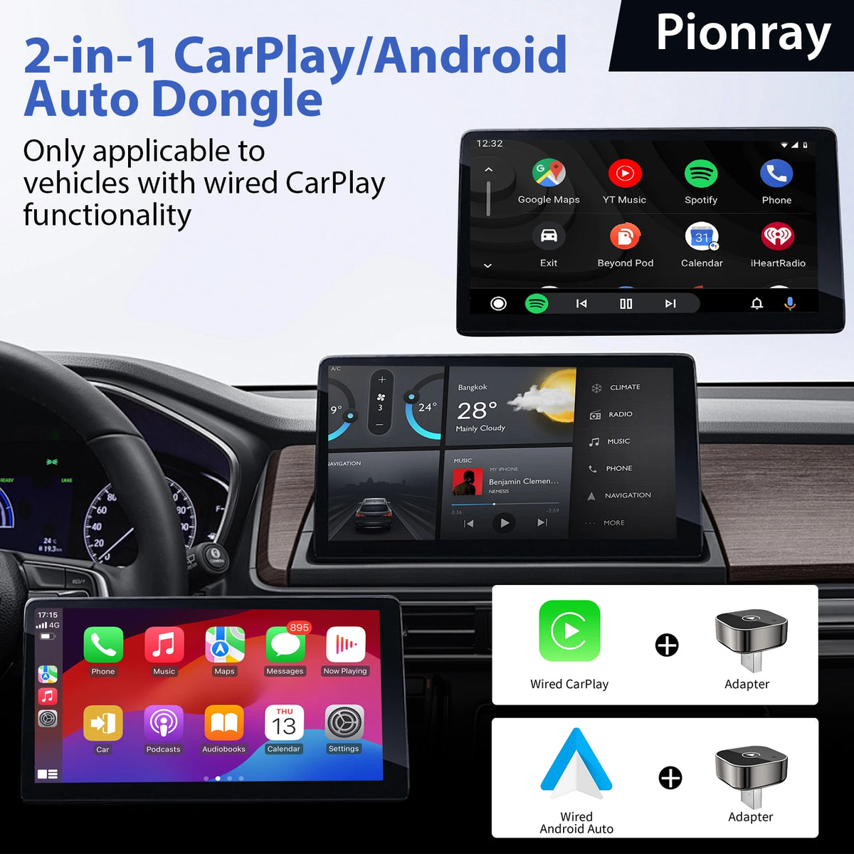Adaptateur CarPlay Universel