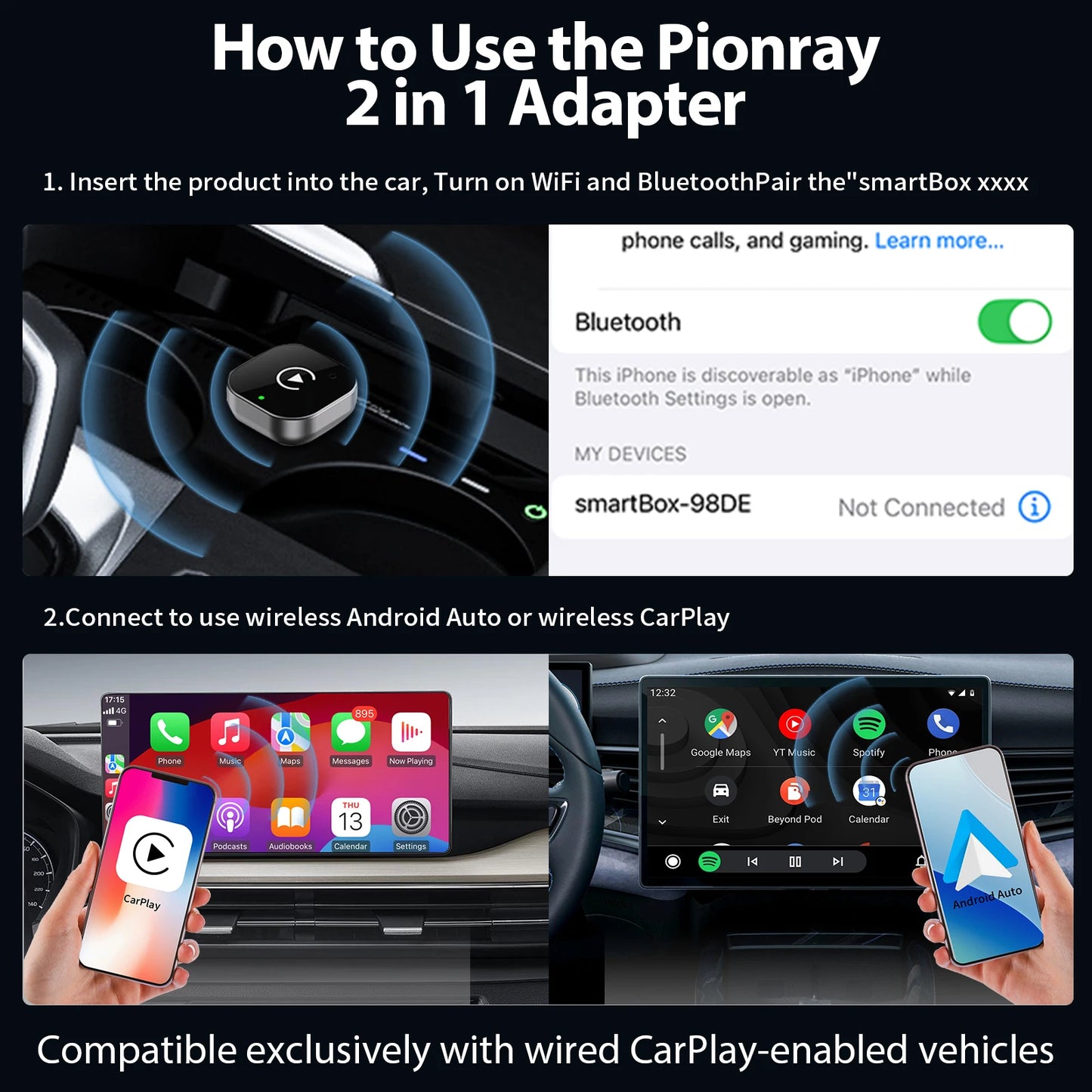 Adaptateur CarPlay Universel